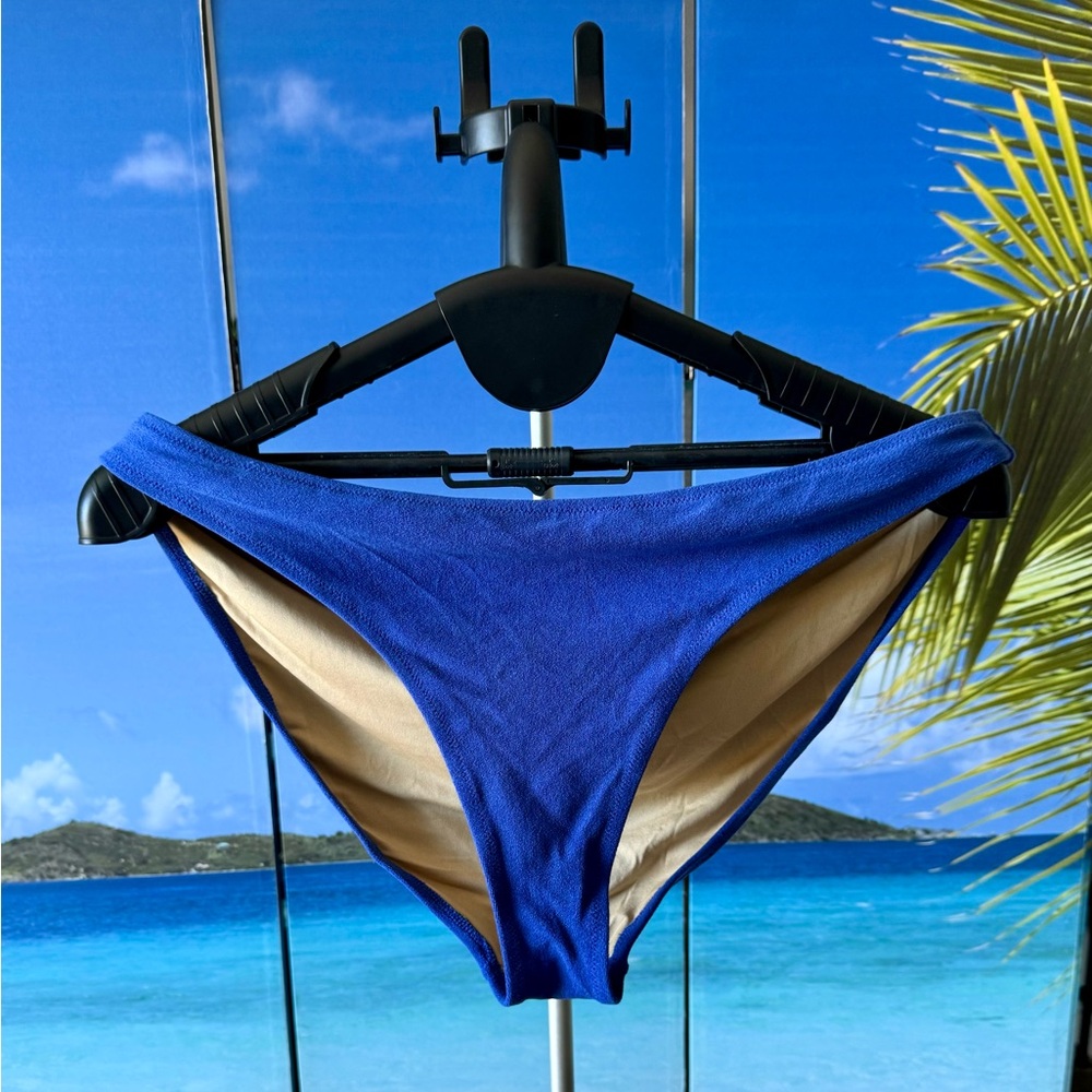Old Navy bright royal blue terry bikini bottom XXL